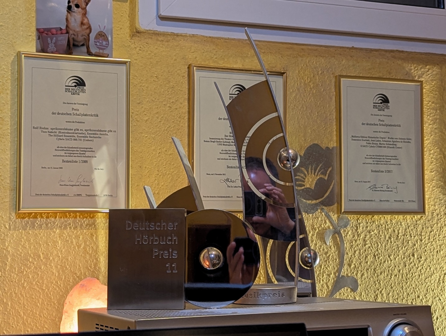 Auszeichnungen und Urkunden der Deutschen Schallplattenkritik im Studio